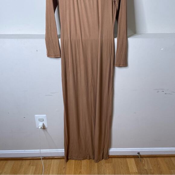 Skims Long Sleeve Soft Lounge Maxi Dress Size 2XL - Picture 8 of 8